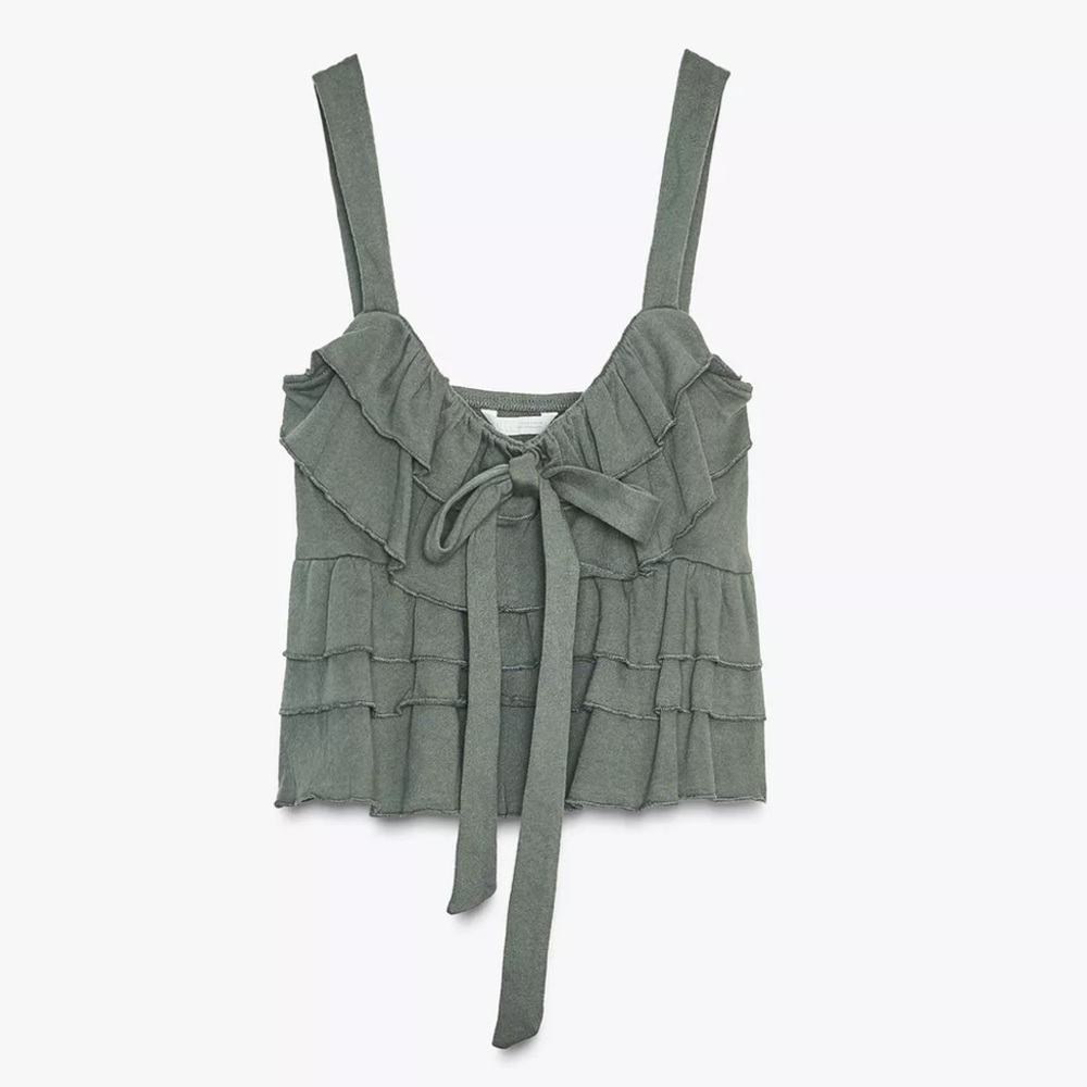 Zara Ruffle Top